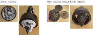 Before and After Photos of tooling.